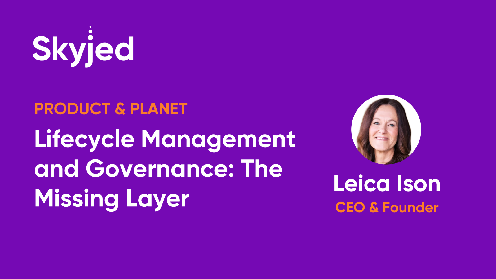 Lifecycle Management and Governance: The Missing Layer