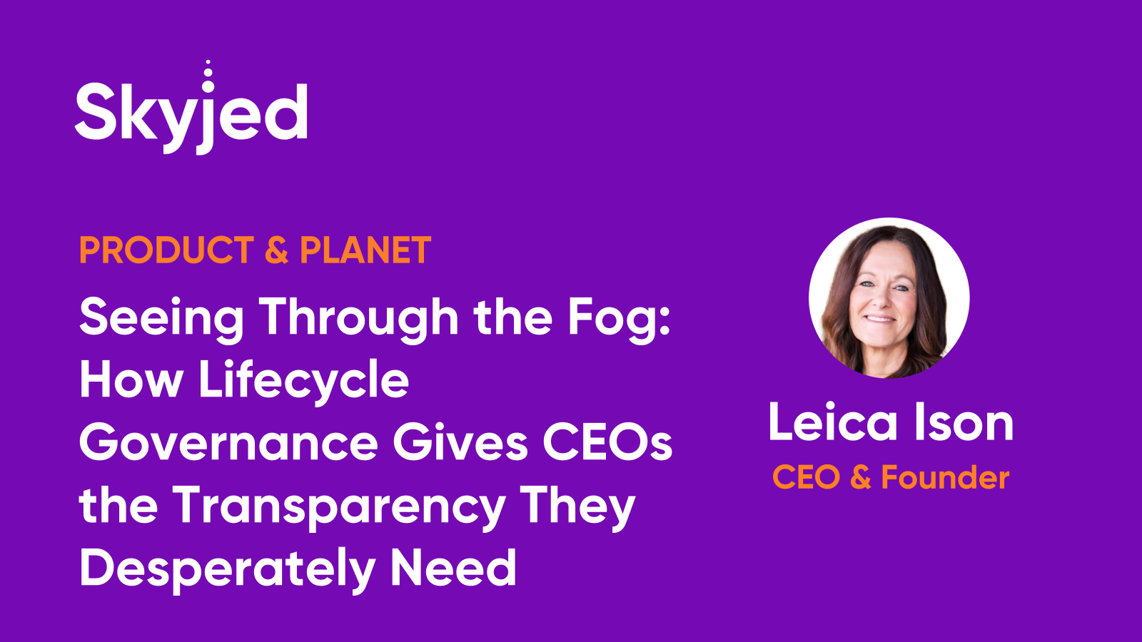 Seeing Through the Fog (or Truckload of PowerPoint Decks): How Lifecycle Governance Gives CEOs the Transparency They Desperately Need